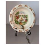 NIB Royal Doulton Bunnykins Nursery Set - baby plate/bowl and feeding spoon