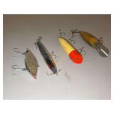 Grouping of (5) vintage lures