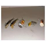 Grouping of (5) vintage lures