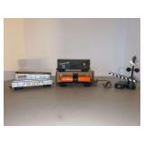 Grouping of various train cars and accessories