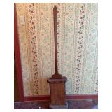 Pennsylvania Dutch antique wooden paddle and butter churn plunger