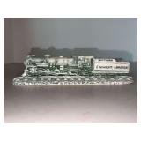 Limited Edition Trains Gone by Collectible Georgia Marble Locomotive & Tender (1486/3000)…..6-5/8” long x 2” tall