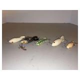 Grouping of (5) vintage lures