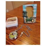 John Deere, Pocket Watch and Picture Frame