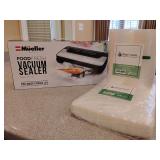 Mueller Austria MV-1100 Food Fresh Vacuum Sealer, 2 packages bags, all new unopened.