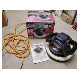 MVP SuperLine 10-inch electric shock absorption buffer/polisher designed for automotive detailing. Works   Like new. And 12' Extension Cord
