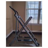 Tony Little's Gazelle FREESTYLE Elite Elliptical Glider HEAVY DUTY Large Gauge Tubing, 300 lb. Capacity, Display runs on AAA batteries. In great condition.