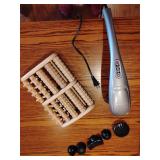 MEGAWISE Handheld Deep Tissue Percussion Massager works, and TheraFlow Foot Massager for Neuropathy & Plantar Fasciitis Relief -