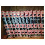 The Illustrated Home Library Encyclopedia' books, specifically the Educational Book Guild edition from around the 1950s or 1960s, volumes 1 thru 22, and Suze Orman Ultimate Retirement Guide and a Pock