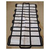 Patient Transfer Trap Curaplex 1800lbs and black foam seat cushion designed for use in office chairs, wheelchairs,