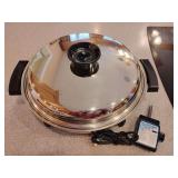 Townecraft Liquid Core Electric Skillet. Like new. Untested. See lot # 434.