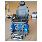 Pride Mobility Jazzy Elite HD Power Chair. 
Weight Capacity: 450 lbs. Works and fast. Needs cleaning. Many add-on accessories.
