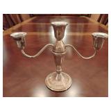 Vintage Sterling Silver Duchin Creations Candelabras Weighted 7.5 inches, weighing 500 grams