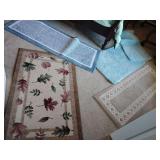 5 Throw/Bath Rugs