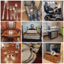 Sterling Flatware, Furniture, Vintage China, Crystal, & Glass, Electronics, TVs, Medical Equipment, Scooters, & Furniture