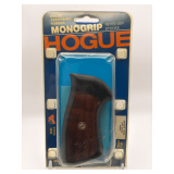 Hogue Monogrip Wood Soft Rubber Pistol Grip Ruger GP100, Super Redhawk / 743108800003