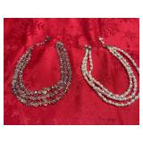 Two vintage necklaces