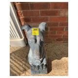 Greyhound statue 32 inches tall