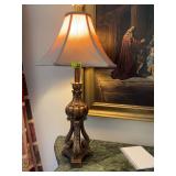 28 inch gold table lamp
