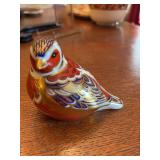Rare Royal Crown Derby Bone China English bird.