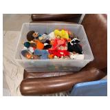 Tote of beanie babies