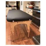 Sierra Comfort portable massage table with adjustable legs and carrying bag  27“ x 72“.