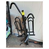 Hitch mounted bicycle transport rack,  holds two bikes. New-never used.