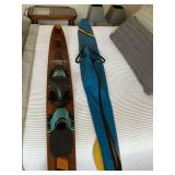 Vintage Connolly Hook 67 Wood grain inlaid slalom water ski 67 inches