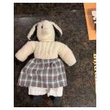 Hand stitched 10“ x 13“ lamb from Scotland