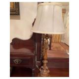 Gold lamp 26 x 11
