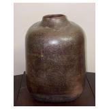 Signed original Jacobo de la Serna 2010 pottery vessel…..16” tall….his art is in many fine museums throughout the U.S., Europe, Asia and South America