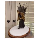 Extraordinary limited edition (21/30) bronze sculpture titled 'Winter's Burden' by artist James Roybal…..details are unbelievable…..18 x 14-1/2 x 20 tall