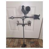 Vintage Whitehall rooster weathervane…..32” tall