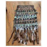 Signed (Piote Cash) copper and mixed media patchwork wall art…..23-1/2 x 40 tall