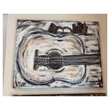 Original signed oil on canvas by local artist J Hanks of Memphis landmarks…..20 x 16