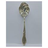 Sterling 'Rhapsody' flatware Slotted Serving Spoon. Weighing 62 grams.