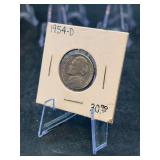 1954-D Jefferson Nickel