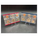 1985 United States Mint Uncirculated Coin Set with mints P & D