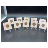 Grouping of (10) Liberty Head Nickels (also known as V Nickels)…..1907-1908 and mint P