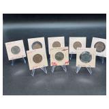 (8) various year and mint mark State Quarters