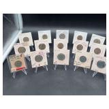 (15) various year Jefferson Nickels - mints P/D/S