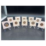 Grouping of (10) Liberty Head Nickels (also known as V Nickels)…..1911-1912 and mint P