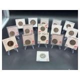 (16) Washington Quarters - 1969 thru 1970 - mints P/D/S - some are proofs