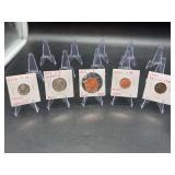 (5) Foreign Proof Coins