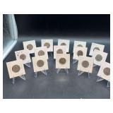 (15) Jefferson Nickels - 1965 thru 1972 - mints P/D/S