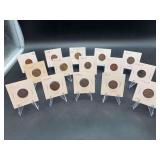 (15) Lincoln Wheat Pennies 1930 thru 1935 …..mints P/D/S