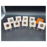 Grouping of (10) Liberty Head Nickels (also known as V Nickels)…..1903-1904 and mint P