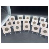 (15) various year Jefferson Nickels - mints P/D/S
