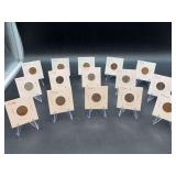 (15) Lincoln Wheat Pennies 1941 thru 1945…..mints P/D/S…..there are a few steel Pennie’s in the group