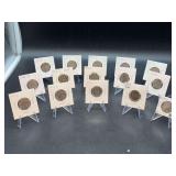 (15) Jefferson Nickels - 1972 thru 1977 - mints P/D/S - and a random 2016-S proof nickel